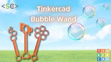 Tinkercad Bubble Wand