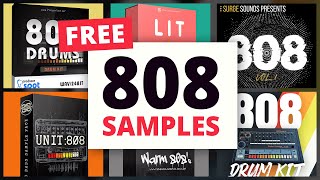 1,300 FREE 808 Samples & Free 808 Sample Packs