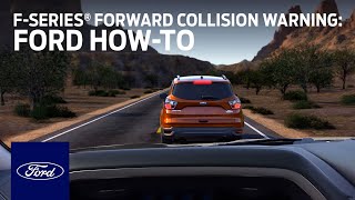 Ford F-Series® Forward Collision Warning With Dynamic Brake Support | Ford How-To | Ford