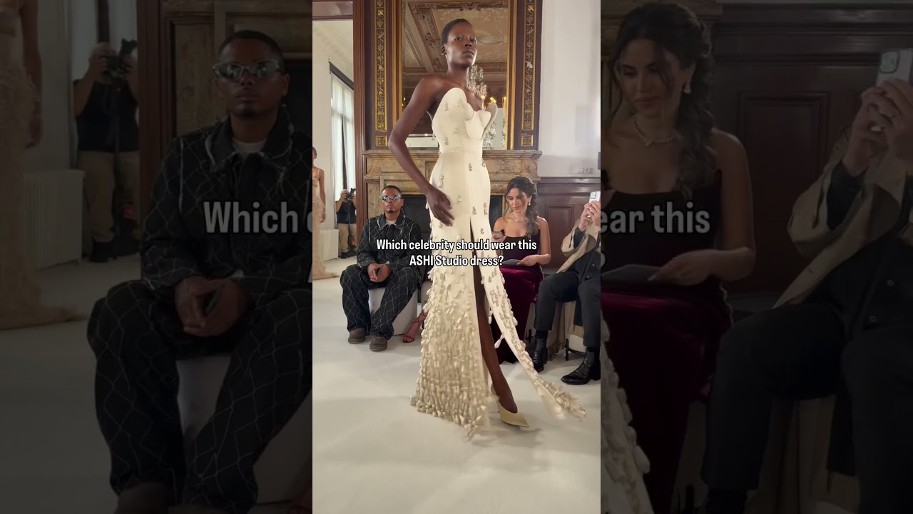 Which celebrity should wear this ASHI Studio dress? 