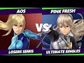 S@X 443 Losers Semis - AoS (ZSS) Vs. Pink Fresh (Min Min, Corrin) Smash Ultimate - SSBU