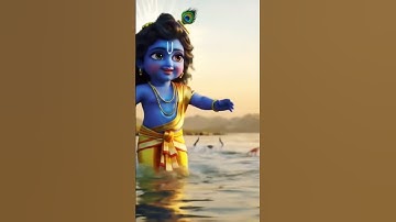 🌊🐍 Krishna vs Kaliya Naag The Divine Dance in Yamuna Shree Krishna Katha #krishna #bhakti #vrindavan