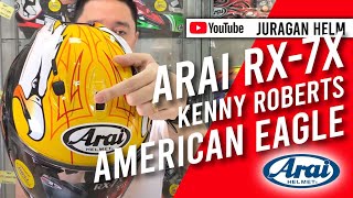 Review : Arai RX7X KR American Eagle  | Juragan Helm