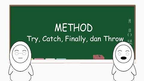 Exception Handling C# PEMROGRAMAN BERORIENTASI OBJEK - VIDEO ANIMASI