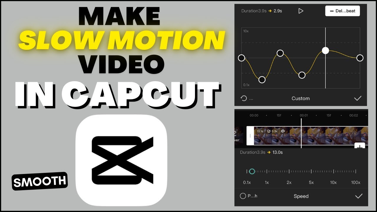 How To Make A Smooth Slow Motion Video In Capcut Capcut Tutorial 2023