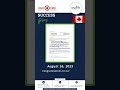 Congratulations to our client "Ms. Nirmala Rani" / Work Permit Approval 2023 #canada #visa  #job