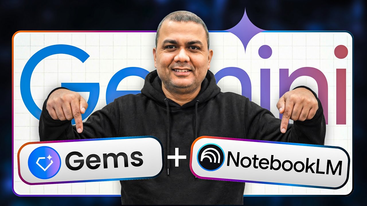 Gemini GEMS + NotebookLM 🔥 Use Like a PRO (99% People Don’t Know This ...