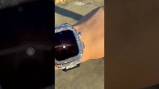 新作 Iced Out Apple Watch Case