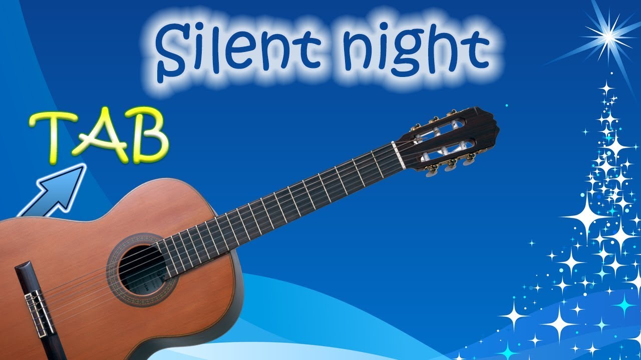 Silent night canzone arpeggiata per chitarra - YouTube