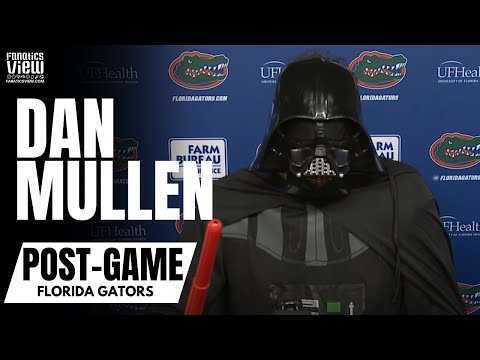 Dan Mullen Conducts Post-Game Press Conference as Darth Vader & Reacts to Gators/Mizzou Brawl