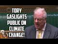 Tory MP Gaslights The Public On Climate Change - Sir Edward Leigh