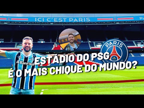 ESTÁDIO DO PSG É MUITO TOP/ tour completo Parque dos Príncipes 2022