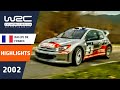 Rallye de France 2002: Day 1 WRC Highlights / Review / Results