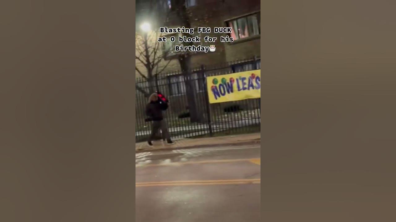 Fans Play FBG Duck Slide In O Block 😂😂😂 #shortfeed #shorts #short #chiraq #chicago #fbgduck