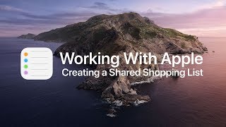 How To Share A Shopping List In Apple Reminders