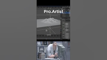 Noob vs pro artist: warp surface #blendertutorial #blender #blendercommunity #blender3d #b3d