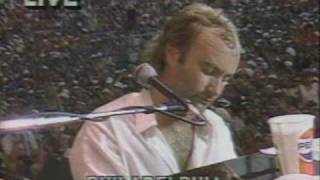 Live Aid 1985  "Phil Collins" Against All Odds chords