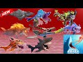 Hungry Shark Evolution All Shark Evolution Shark Unlocked & Gameplay - Big Shark | Shark Evolution