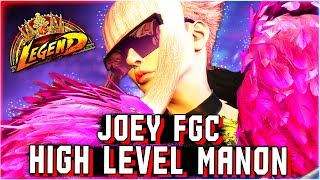 JoeyFGC High Level Manon gameplay in Street Fighter 6 - SF6