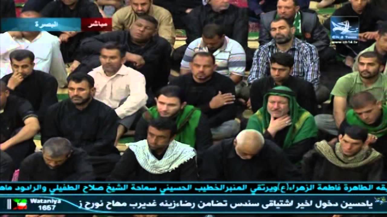 السيد  محمد باقر الفالي  ╬ حسينية المرحوم داود العاشور  البصرة ╬ ليلة 11 جمادي الاولى 1435 الليالي ا
