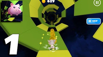 Circle Runner : Free Offline - Gameplay Part 1 Levels 1-27 (Android, iOS)