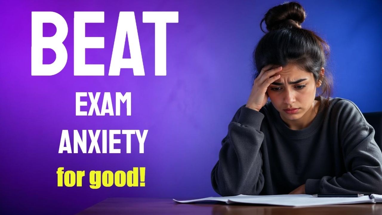 How To Beat Exam Anxiety - The 2 Fastest Easiest Ways! - YouTube