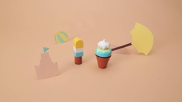 How to make an Ice Cream Cone - LEGO DUPLO - DIY Stop Motion