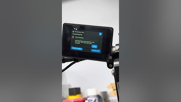 How to update the display firmware using the Internet via Wi-Fi