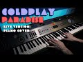 Coldplay  paradise live version  piano cover