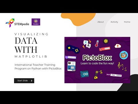 Visualizing Data with Matplotlib | Python Editor | PictoBlox