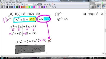 AT Algebra II Unit 4.9 Notes day 1 - video 2