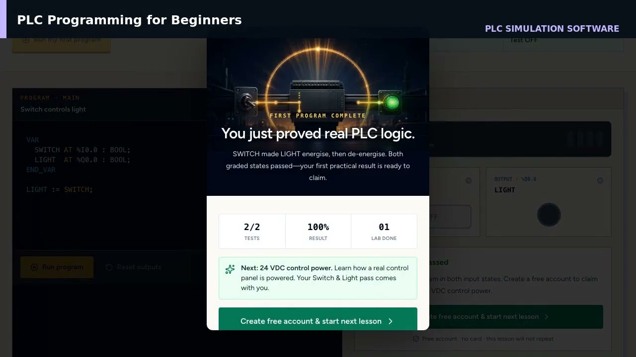 PLC Programming for Beginners — A Practical Learning Path