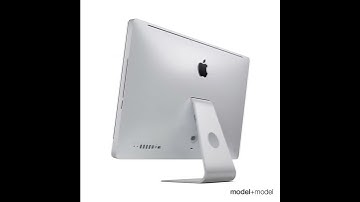 Apple iMac 27 3D model from CGTrader.com