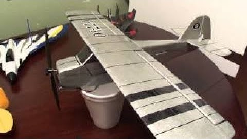 Scratch Built J3 Cub Ultra micro. With Ailerons.