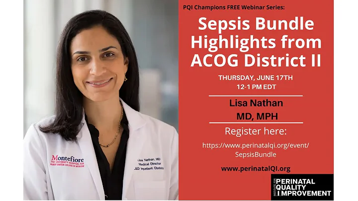 Sepsis Bundle Highlights from ACOG District II