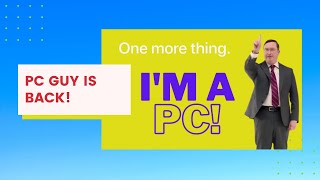 Celebrity PC Guy is BACK! (I'M A PC) Profile