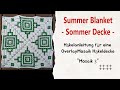 Granny mit Mosaik-Muster 3 für die Summer Blanket - Overlay Mosaik Häkeldecke -