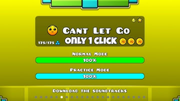 Cant let go but only 1 click