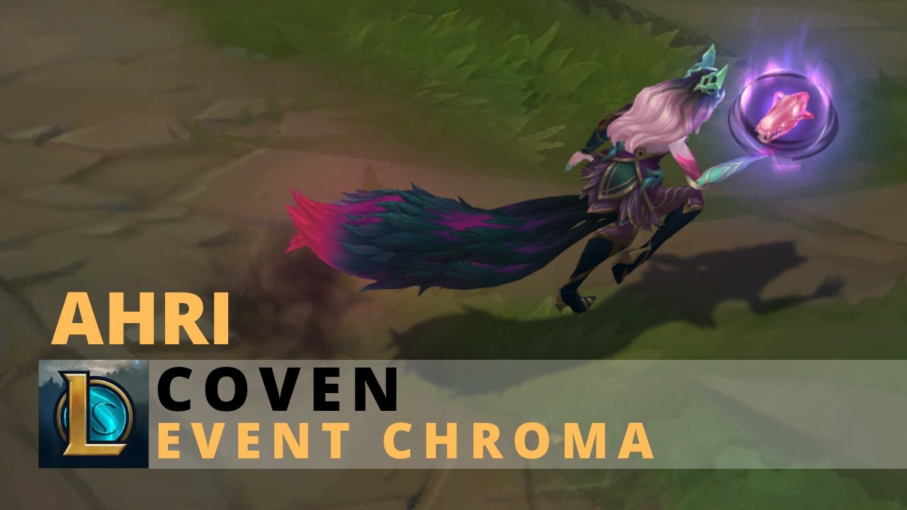 Coven Ahri Hexed Chroma - League of Legends
