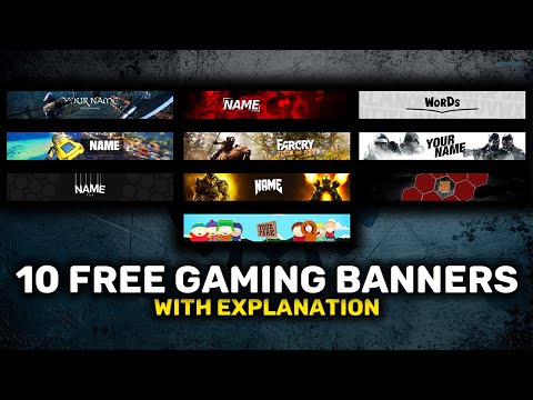 Top 10 Best Gaming  Banner's Template Free Download