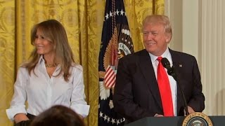 Trump, First Lady honor military mothers