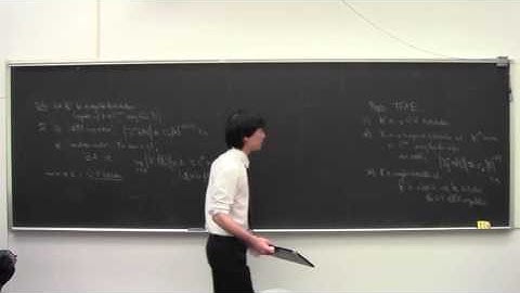 Functional Analysis Lecture 21 2014 04 10 L^p boundedness of Singular Integrals