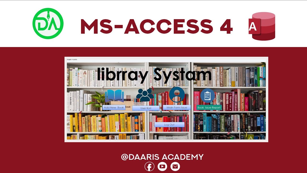 Casharkii 4aad Microsoft Access Project Library Forms 3 Database Afsomali.mp4