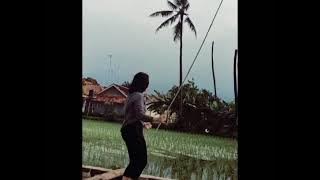 polosan story wa cewek mancing dapat ikan seneng banget