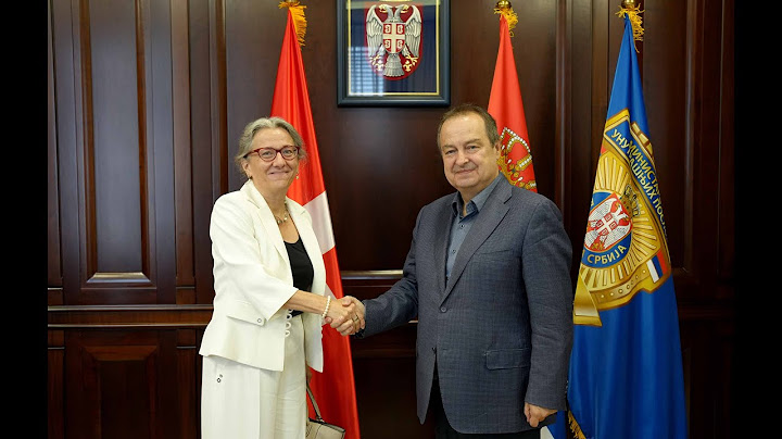 Ministar Dačić sastao se danas sa ambasadorkom Švajcarske Konfederacije An Lugon Mulen