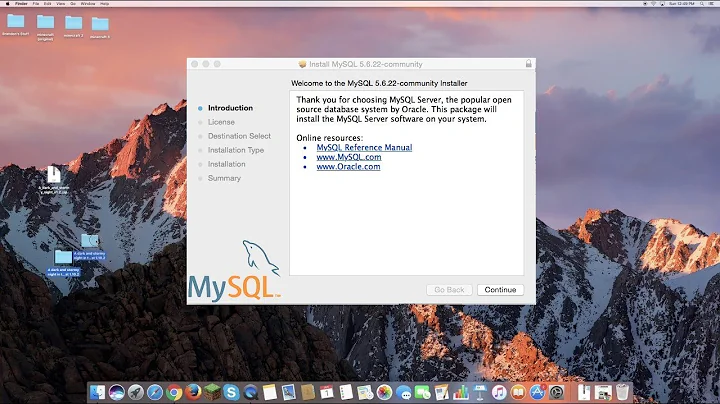How To Install MySQL on Mac OS X