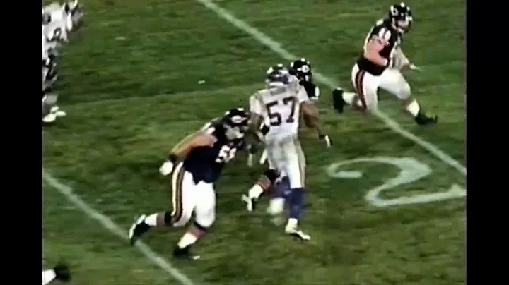 Marcus Robinson 2000 Chicago Bears highlights