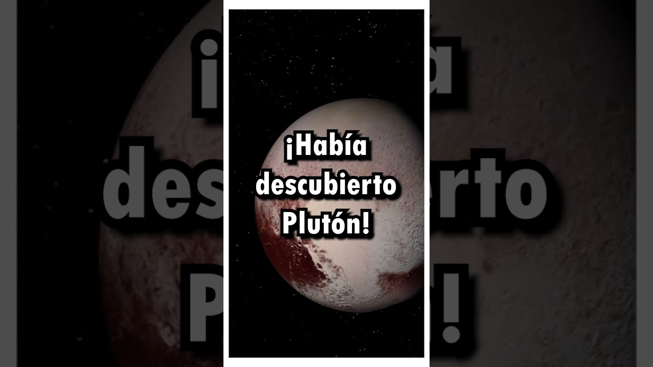 ¡Un planeta descubierto por accidente! 🌌🔭 #pluton #astronomia #curiosidades #ciencia #espacio