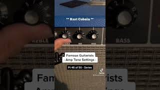 Famous Guitarists - Amp Tone Settings