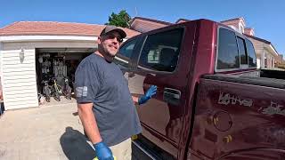 What not to do while polishing your truck‍♂